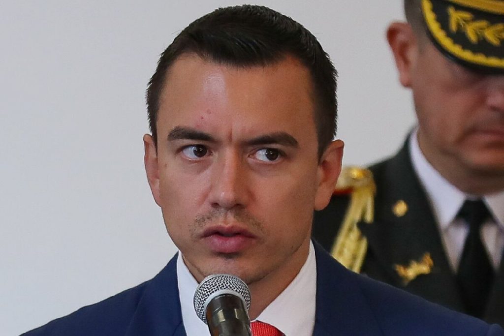 México, «de nuestros peores socios», dice Daniel Noboa